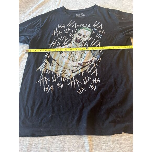 Suicide Squad T-Shirt Men's Size Large Graphic Pullover Causal Black - Picture 3 of 6